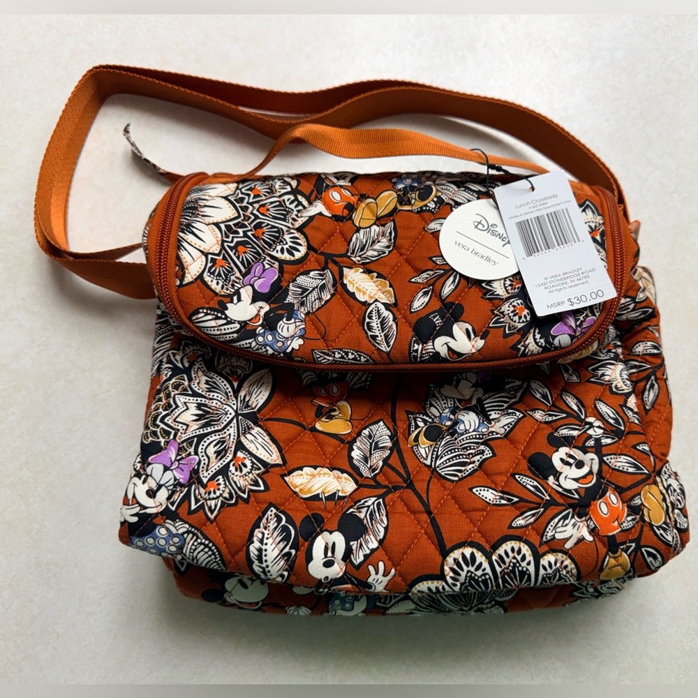 VERA BRADLEY DISNEY NWT LUNCH CROSSBODY!